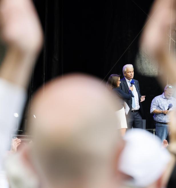 VOLKSFEST "70 JAHRE FPÖ": WILDERS