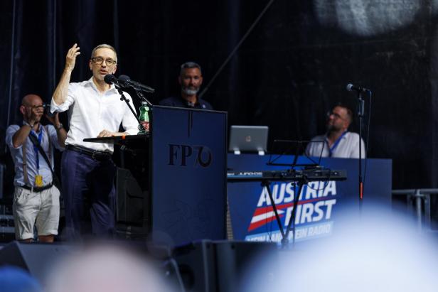 VOLKSFEST "70 JAHRE FPÖ": KICKL