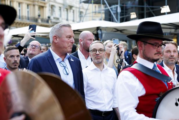 VOLKSFEST "70 JAHRE FPÖ": KUNASEK/KICKL