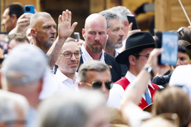 VOLKSFEST "70 JAHRE FPÖ": KICKL
