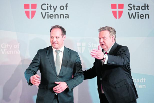 NACH WIEN-WAHL: SONDIERUNGSGESPRÄCH SPÖ MIT DER ÖVP: RESCH / LUDWIG