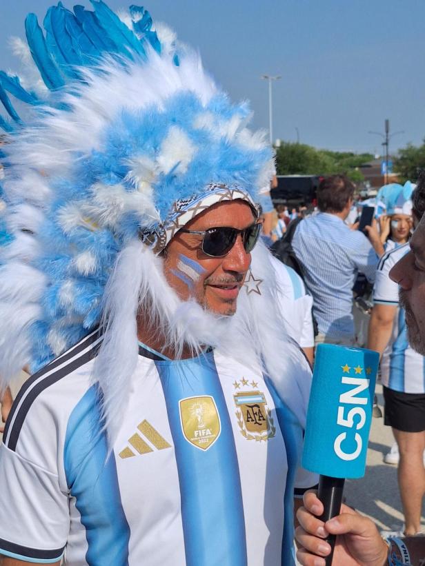 Argentinien-Fan