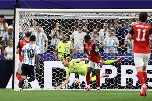 Messi trifft zum 1:0 für Argentinien