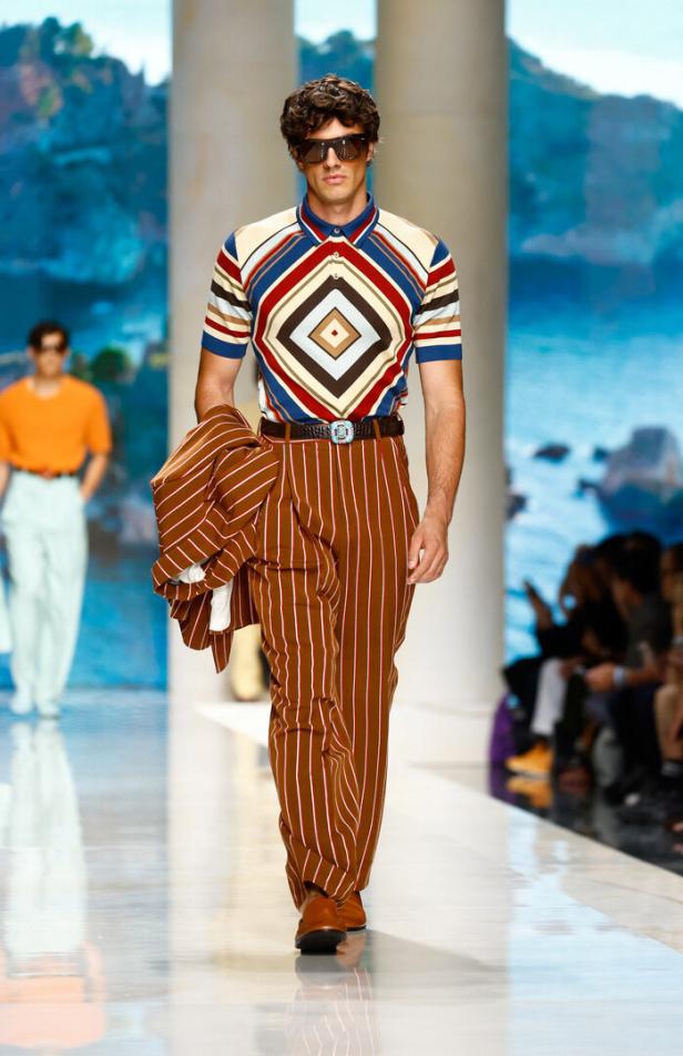 Dolce & Gabbana presents Spring/Summer 2027 men's collection at Milan Fashion Week