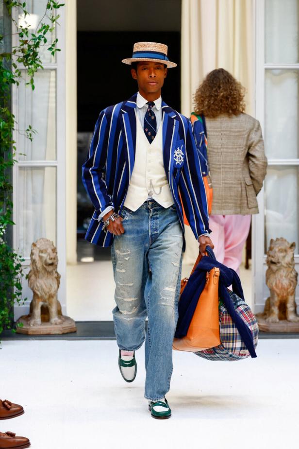 Ralph Lauren presents its Spring/Summer 2027 men's collection in Milan