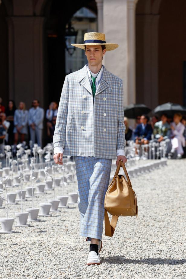 Thom Browne presents menswear collection at Milan Fashion Week