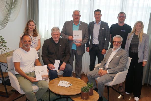 Wirtschaftsriege mit Bürgermeister Leitner 