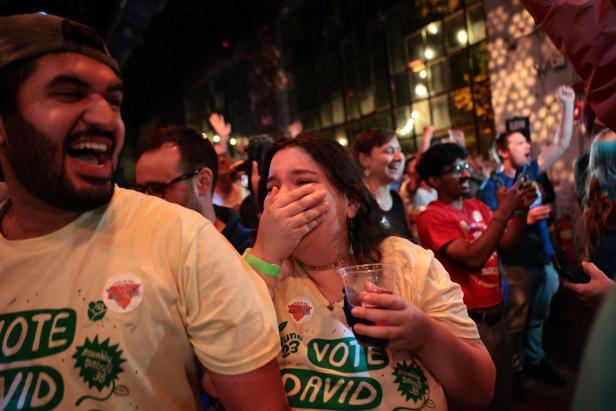 US-NYC-CONGRESSIONAL-CANDIDATE-CLAIRE-VALDEZ-HOLDS-PRIMARY-NIGHT