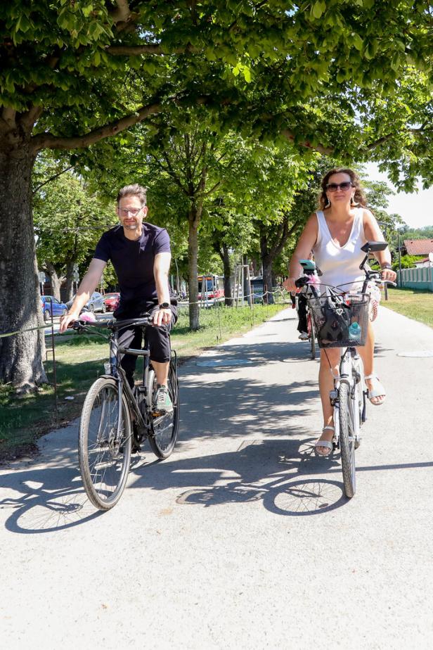 Radweg Befahrung Meiereistraße