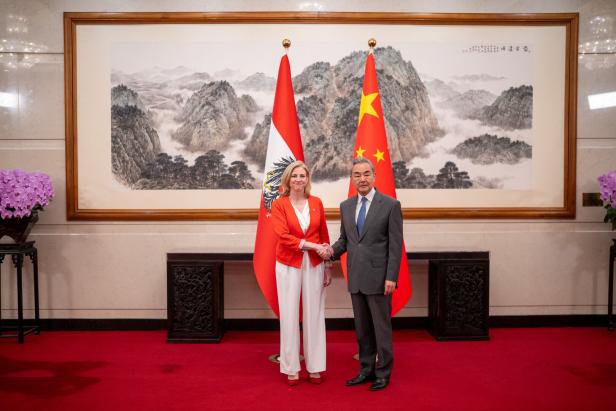 ++ HANDOUT ++ MEINL-REISINGER TRIFFT CHINESISCHEN AUSSENMINISTER WANG YI