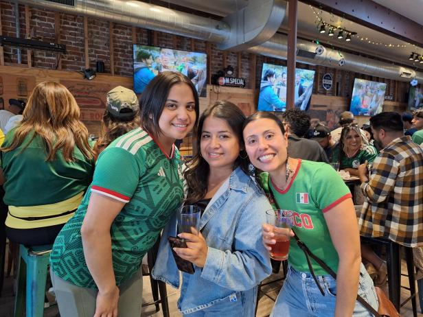 Mexiko Fans Fußball-WM