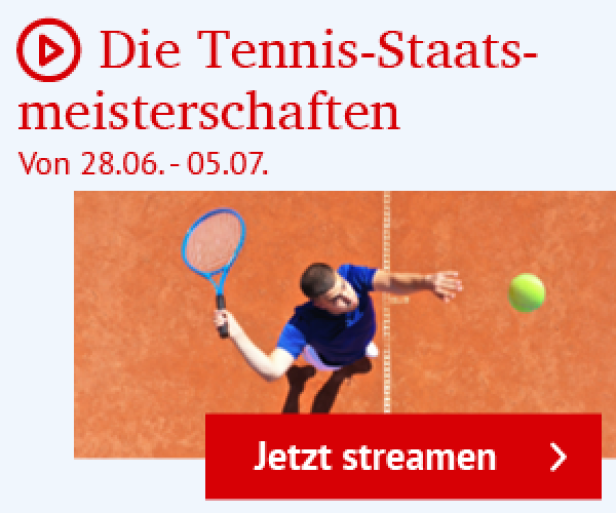 OETV Tennis Staatsmeisterschaften im Livestream bei Kurier vom 28.06 - 05.07.
