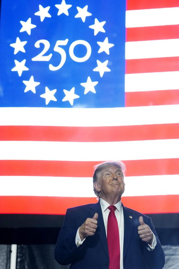 US President Donald Trump kicks off Great American State Fair with National Mall Rally
