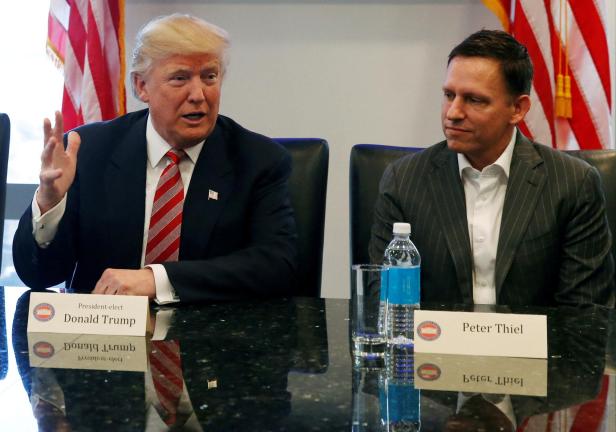 Donald Trump und Peter Thiel