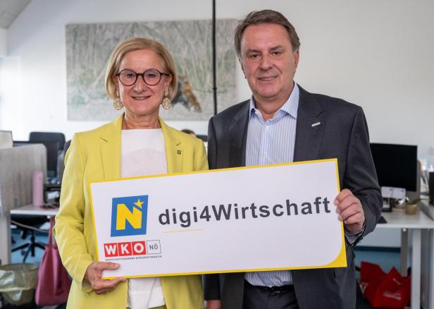 Johanna Mikl-Leitner und Wolfgang Ecker