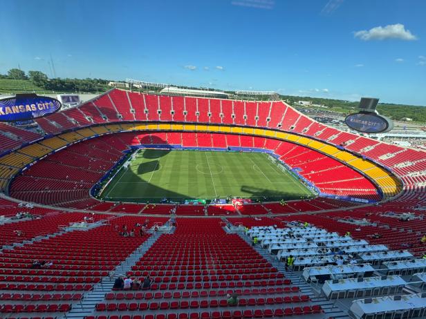 Das Arrowhead Stadium in Kansas City