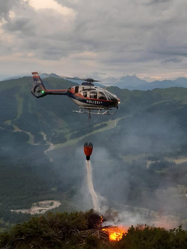 Waldbrand Salzburg