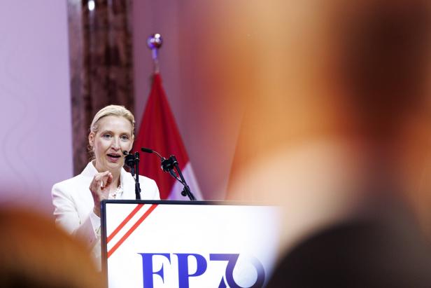 Alice Weidel war im Juni in Wien bei der 70-Jahr-Feier der FPÖ.