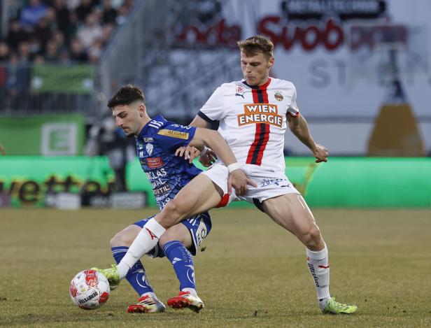 FUSSBALL: ADMIRAL BUNDESLIGA / 21. RUNDE: TSV EGGER GLAS HARTBERG - SK RAPID