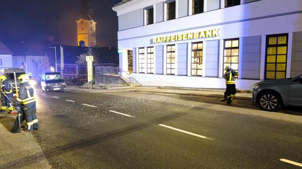 ++ HANDOUT ++ NIEDERÖSTERREICH: BANKOMAT-SPRENGUNG IM BEZIRK AMSTETTEN