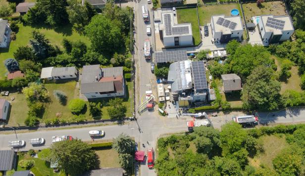 Dachstuhlbrand Strasshof