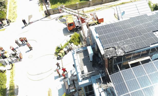Dachstuhlbrand Strasshof