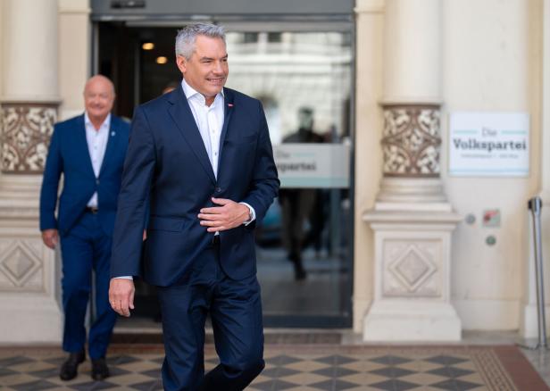 PRESSPOINT DER ÖVP ZUM START DER KANZLER-TOUR "STABILITÄT FÜR ÖSTERREICH": NEHAMMER / STOCKER