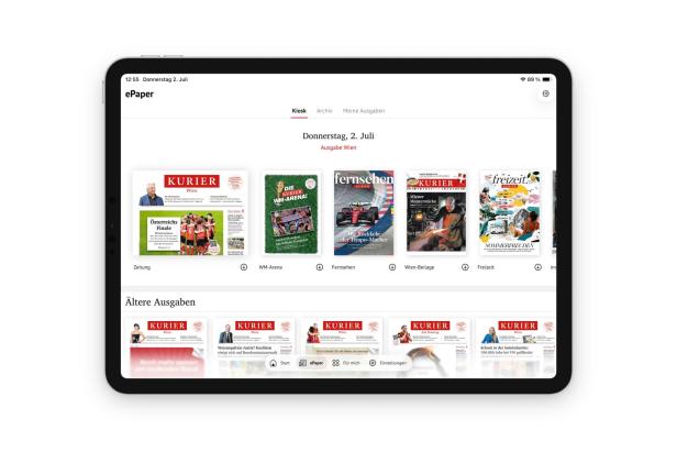 KURIER Mock up