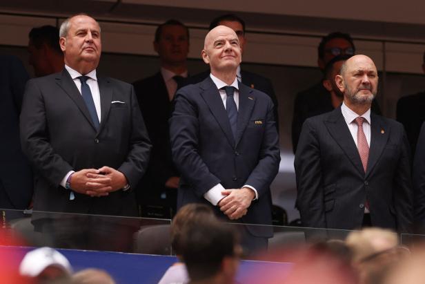 Josef Pröll mit Gianni Infantino