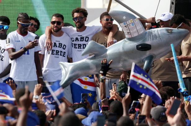 FIFA World Cup 2026 - Cape Verde arrive home in Praia