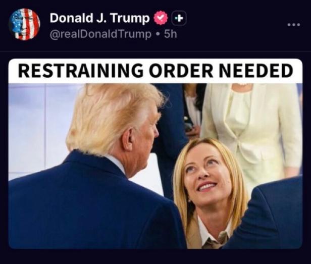 Post von Donald Trump