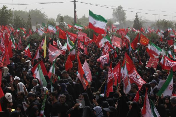 Funeral procession for Iran's late Supreme Leader Ayatollah Ali Khamenei