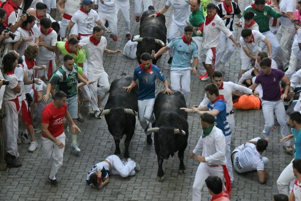 SPAIN-BULL RUN-FESTIVAL-SAN FERMIN