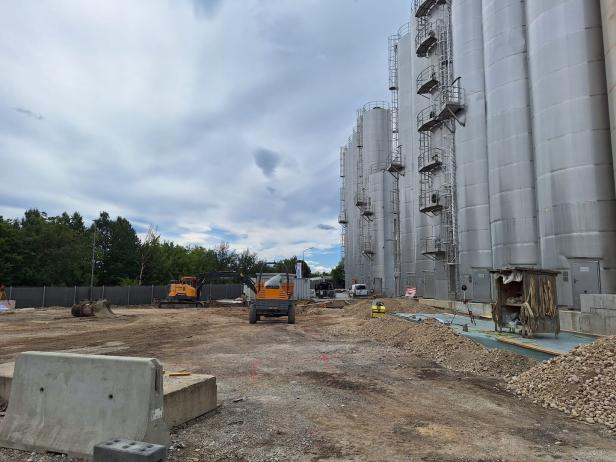 Baustelle Molkerei Aschbach