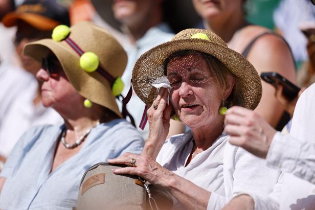 Wimbledon Grand Slam tennis tournament - Day 9