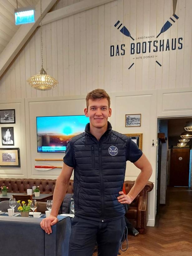 Ferdinand Querfeld, Geschäftsführer im Bootshaus, beteiligt sich am Lichterfest.