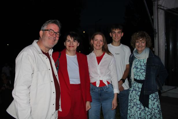Intendant Alexander Hauer bei der Premiere von der Musikrevue in Melk.