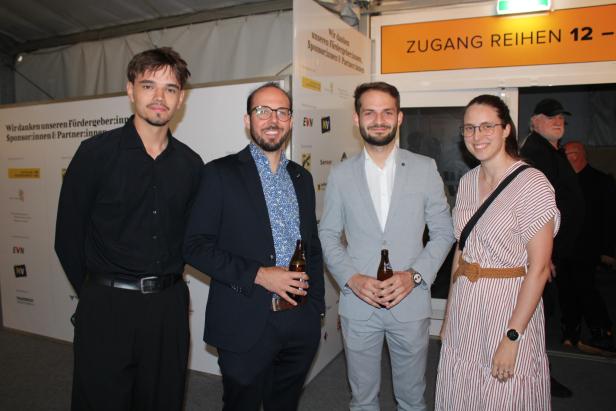 Das Technik Team bei der Revue.