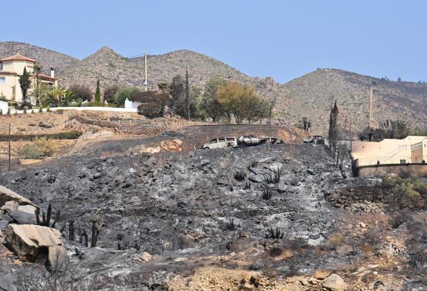 Los Gallardos fire left 12 people dead and more than 6,600 hectares burnt
