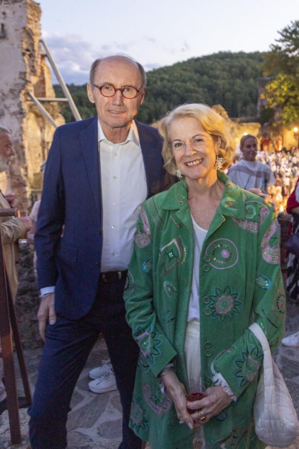 Othmar Karas mit Ehefrau