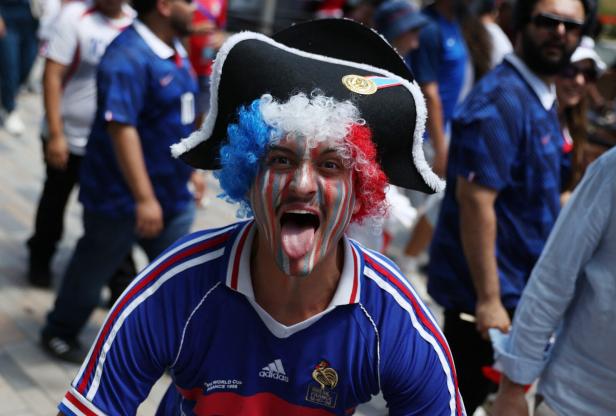 FIFA World Cup 2026 - Quarter Final - France v Morocco - Fans gather outside the stadium