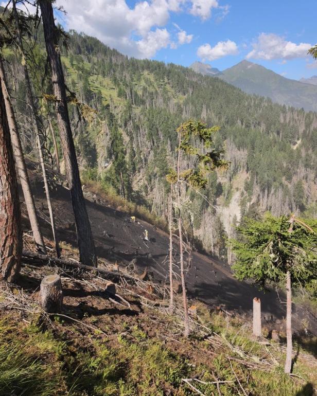Waldbrand Osttirol
