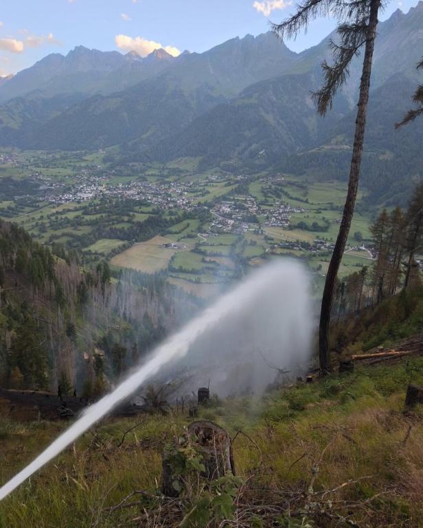 Waldbrand Osttirol