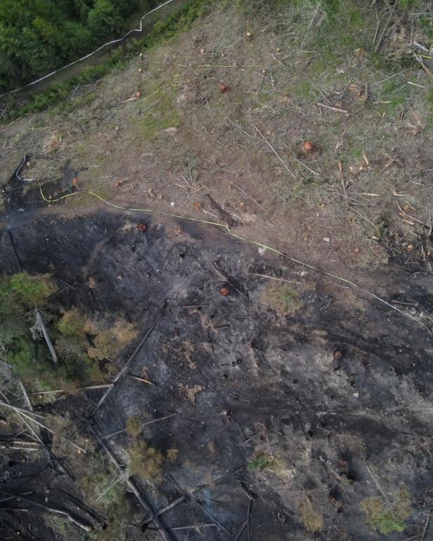 Waldbrand Osttirol