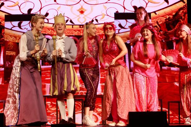 Ensemble des "Kleinen Prinzen" im Stadttheater Mödling
