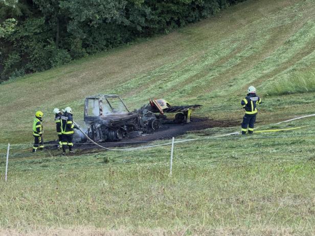 Mähdrescherbrand Pierbach