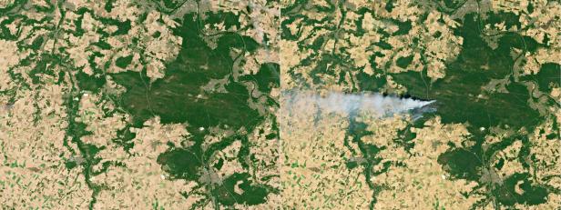 COMBO-FRANCE-FIRE-WEATHER-CLIMATE-FOREST