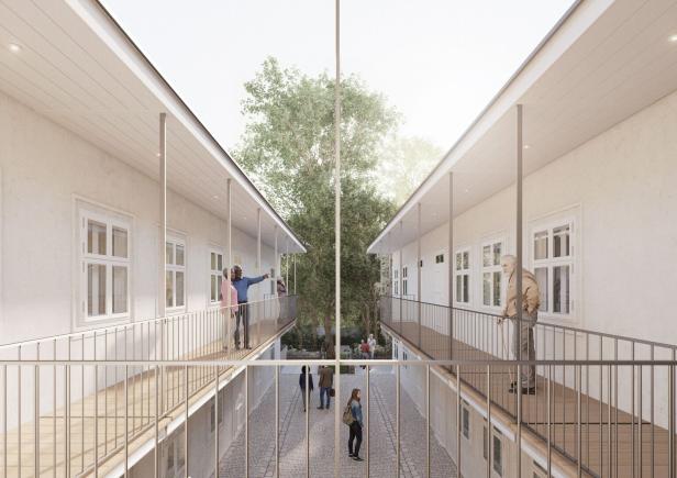 Schuberthaus neu Rendering.