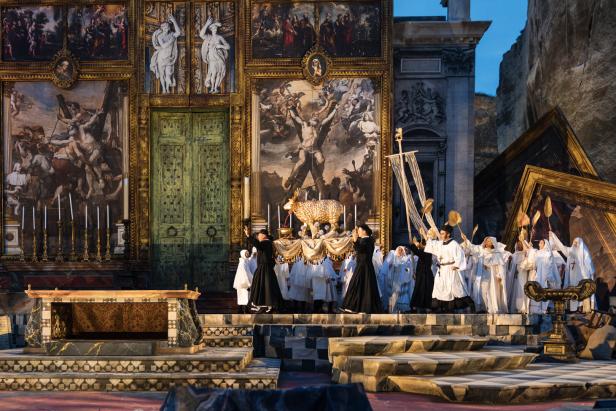 ++ HANDOUT ++ OPER IM STEINBRUCH ST. MARGARETHEN: FOTOPROBE " TOSCA" VON GIACOMO PUCCINI