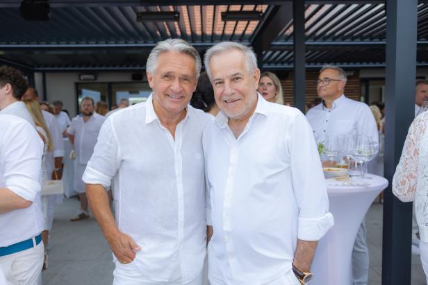 Peter Westenthaler mit Unternehmer Siegfried Wolf
